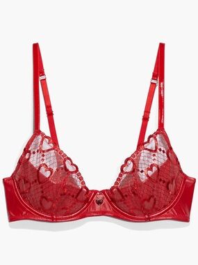 NWT Savage X Fenty Glossy Flossy Quarter Cup Bra Sz 36B